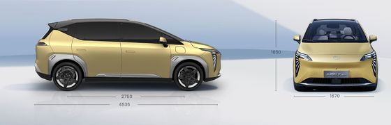 AION Y Plus Mobil Listrik Ramah Lingkungan Berkecepatan Tinggi Jarak Tempuh Panjang 510km / 610km