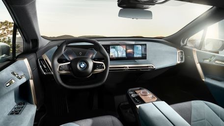 BMW IX Xdrive40 AWD Long Range EV Cars 200km/h Kendaraan EV SUV Berkecepatan Tinggi