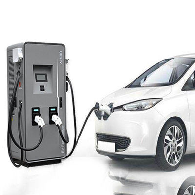 Peralatan Pasokan Kendaraan Listrik Komersial 120kw IP55 EV DC Fast Charger 60HZ
