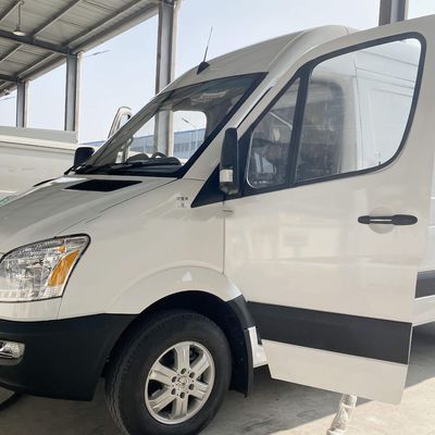 4 Doors Electric Cargo Vans Auto 110km/H 288km Untuk Transportasi