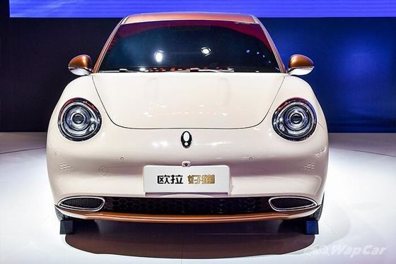 150km/h Kendaraan Listrik Ramah Lingkungan 400KM ORA Mobil Listrik Murni Good Cat