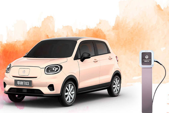 Mobil SUV Listrik Kecil 100km / jam Leapmotor T03 CLTC 403km EV Kendaraan SUV