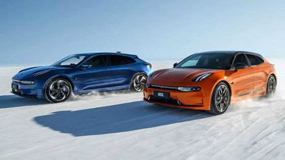 Zeekr 001 Mobil Listrik Besar Jarak Jauh 732km Mewah 6.9s Sampai 100km / H