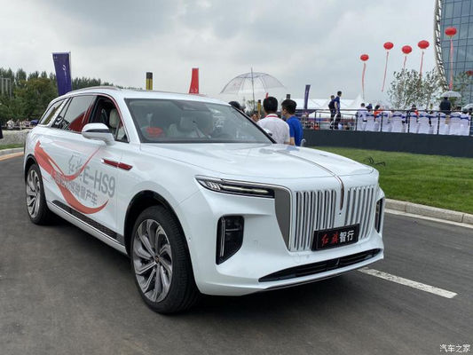 Deluxe Mobil Listrik Besar SUV Hongqi E-HS9 120kWh Jangkauan 660km