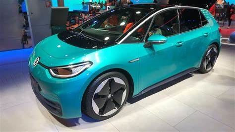 Kemudi Kiri Kendaraan Listrik Baterai Lithium 160km/h VW ID3 Untuk Orang Dewasa