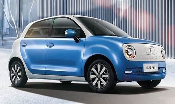Mobil Mini EV Berkecepatan Tinggi Energi Baru Changcheng Ora R1 Kendaraan Penggerak Tangan Kiri