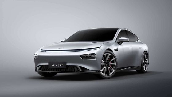 Xiaopeng P7 Kendaraan Listrik 4 Roda 480km Mobil Listrik Dewasa CCC Bersertifikat