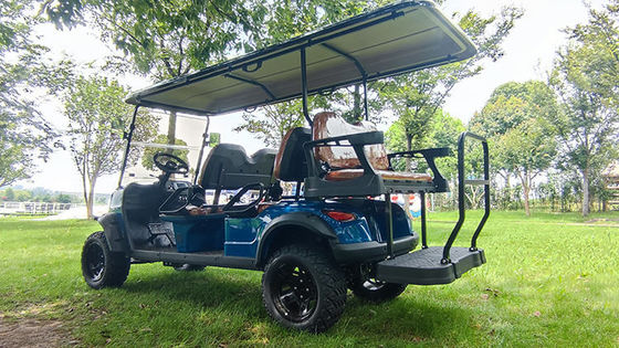 6 Seater Mini Off Road Club Car Golf Cart 480kgs Max Kecepatan 50km / H 4 Wheel Drive