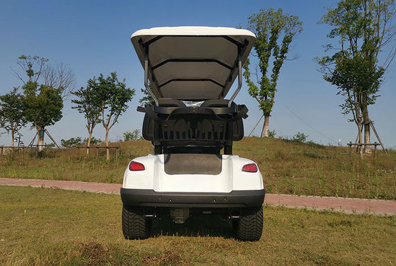 30km/H - 50km/h 4 Wheel Electric Golf Cart Baterai Lithium 6 Seater Golf Buggy