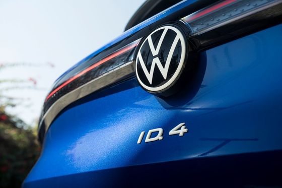 Mobil EV Jarak Jauh 607km SUV Kompak Volk Swagen Id 4X 160km/jam