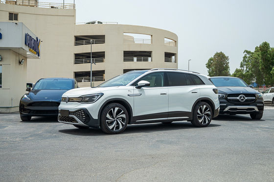 601km Jarak Jauh EV Mobil Volkswagen Id. SUV Elektrik 6 Crozz Pure+ 7 Seater