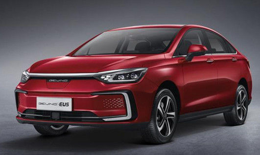 BAIC Electric SUV Second Hand Beijing EU5 Plus R600 Bekas Mobil Penggerak Tangan Kiri