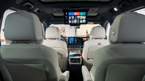 Li L9 AWD SUV Besar Mobil Listrik Baterai Lithium Iron Phosphate 1000km 446hp