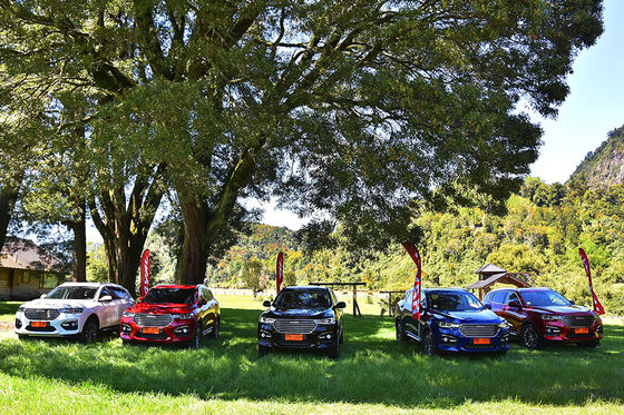 110km 4 Wheel Drive Mobil Listrik GWM Haval H6 DHT PHEV Pasang Kendaraan Hibrida