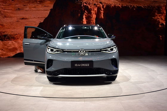 Kendaraan Listrik Pengisian Cepat 600Km SUV Vw ID.4 CROZZ Electric City Cars