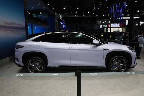 Handsome Pure Electric BYD Sea Lion 07 EV Mobil Kendaraan Energi Baru Dengan Baterai Blade