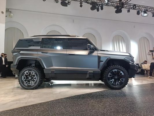 Mobil EV Besar di Dongfeng Mengshi M-Hero 917 EV Produksi Dimulai 1000 HP 505 Km Range Di Bawah Hood