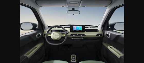 2023 Mini Electric Car Mini Cina EV Dengan Wajah Bronco Di Geely Panda Knight 200km Range