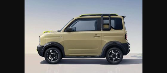 2023 Mini Electric Car Mini Cina EV Dengan Wajah Bronco Di Geely Panda Knight 200km Range