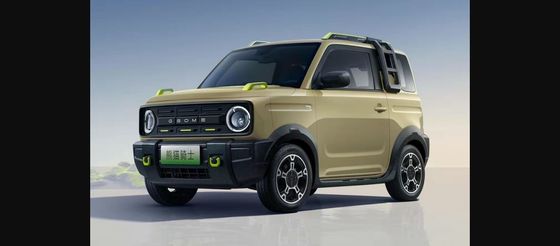2023 Mini Electric Car Mini Cina EV Dengan Wajah Bronco Di Geely Panda Knight 200km Range