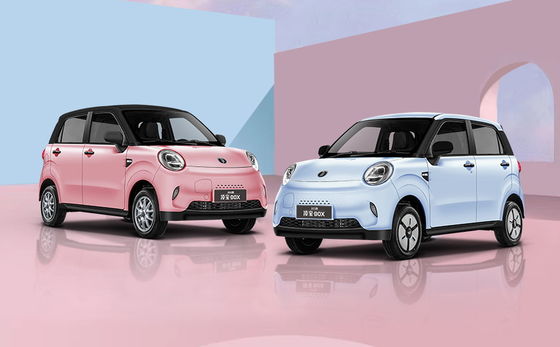 Interior yang sangat baik, konfigurasi yang kaya dan desain mode di Lingbao Box EV New Car