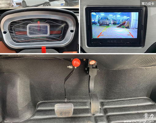 Kendaraan Ikonik 2 Pintu 2 Kursi Mobil Pickup Listrik Cina Untuk Berbagai Fungsi