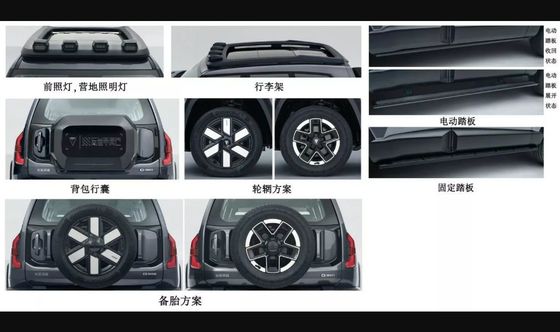 Deepal G318 Range Extender EV Dengan Sampai 424 HP Dari Twin Electric Motors 18.4/35.1 Kmh Baterai Pack