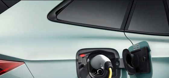 Cukup nyaman berkendara&terpuji cepat di Skoda Enyaq iv80 82kWh baterai motor tunggal,motor listrik roda belakang