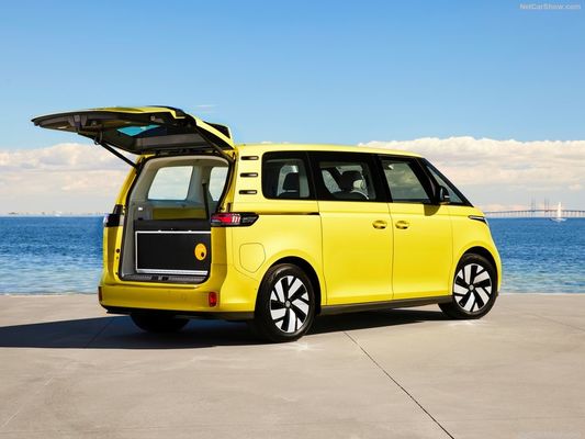 VW klasik camper MPV Volkswagen ID Buzz. 2023-listrik robort ruang besar praktis untuk keluarga