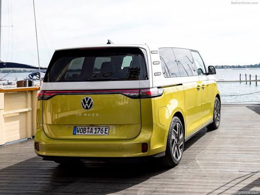 VW klasik camper MPV Volkswagen ID Buzz. 2023-listrik robort ruang besar praktis untuk keluarga