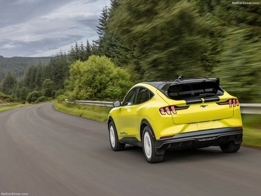 Unik Rally Suspension, Mobil Keluarga Out Racing Feeling At Ford Mustang Mach-E Rally (2024) 480 tenaga kuda