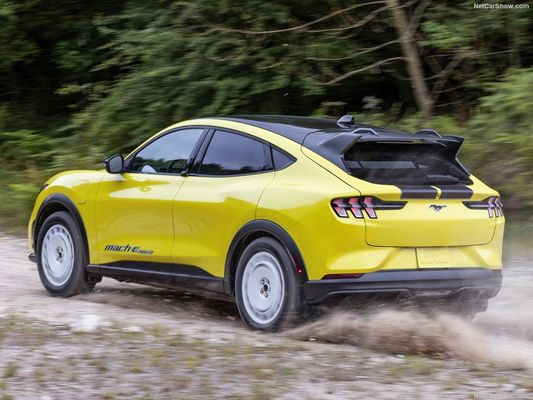 Unik Rally Suspension, Mobil Keluarga Out Racing Feeling At Ford Mustang Mach-E Rally (2024) 480 tenaga kuda