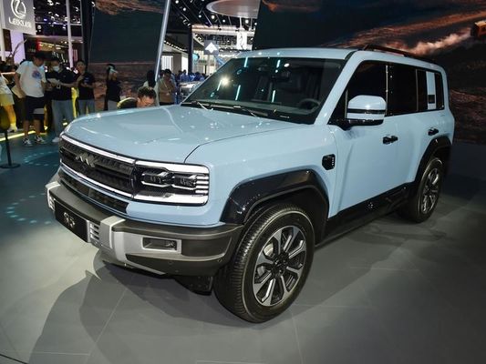 Mobil hibrida mewah Off Road Mobil BYD Formula Leopard 5 5 pintu/5 kursi SUV NEDC Range 1200km