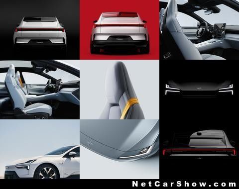 2024 China Polestar 4 Pure Electric Super Luxury Suv Kendaraan Listrik Baru Kendaraan 4 Pintu 5 Kursi 668Km 682Km Ev Mobil