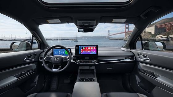 Mobil Ev baru 2024 Honda Prologue EV Crossover dengan posisi rendah, lebar, jarak roda panjang