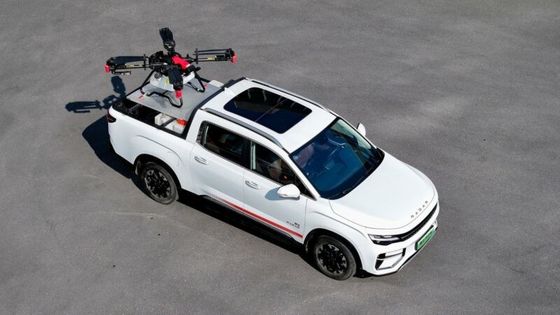 Truk EV baru 2024 Radar RD6 allwheel drive pickup dengan daya 200kW dan torsi 384Nm