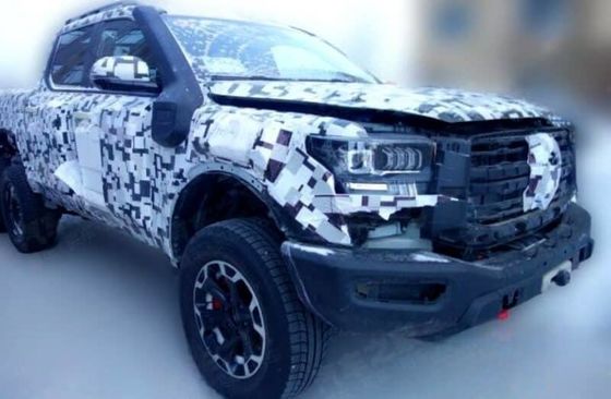 Tembok Besar Shanhai Canon pickup EV Mobil Raja dari truk pick-up Cina