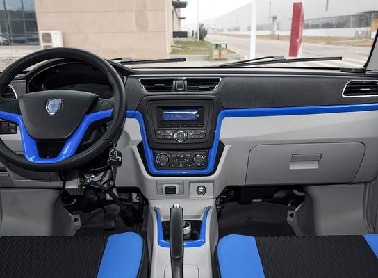 Bentuk persegi diadopsi Jinbei gaya keluarga baru Electric Van Hiace EV Dengan 220N.m Dan 300km NEDC Dengan kecepatan tertinggi pada 80km / h