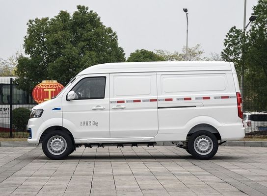 Bentuk persegi diadopsi Jinbei gaya keluarga baru Electric Van Hiace EV Dengan 220N.m Dan 300km NEDC Dengan kecepatan tertinggi pada 80km / h
