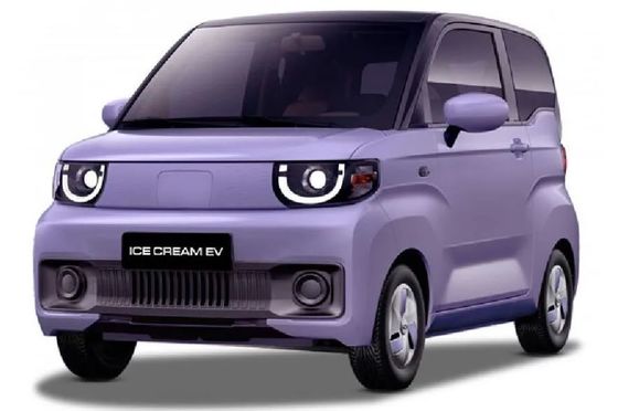 Mobil listrik yang nyaman dan praktis- Chery QQ Ice Cream Qirui 2024 170km 205km 3 pintu 4 kursi Mini EV Minicar