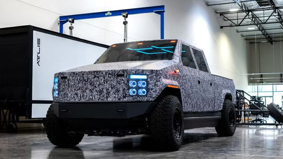 Atlis XT 100% Truk Listrik Murni Dengan 125 KWh 250 KWh Baterai Kapasitas