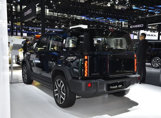 Pra-penjualan Trendy Box Electric SUV Tough Vision At Chery Icar 03 401- 501km Range & Single/Dual Motor Tersedia