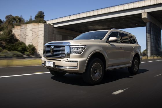 Mobil energi baru 2023 TANK 500 PHEV AWD Drivetrain 180km/h kecepatan tertinggi dengan 6.9sec 0-100akselerasi