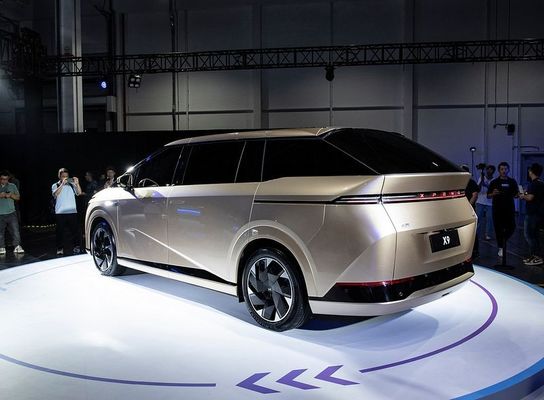 Grosir Mobil Listrik Mobil Baru XPENG X9 2024 Big Mpv 4dw 5door 7seat Xiaopeng X9 Big Suv Energy Vehicle