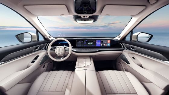 Great Wall Wey Lanshan DHT-PHEV Supper SUV besar 1.5T 154P.s L4 dengan 113kw/223N.m daya maksimum9.8s 0-100km / h akselerasi