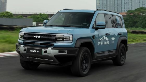 Yang Terbaru Diluncurkan BYD Leopard FANGCHENGBAO 5 2024 PHEV Mobil Listrik 4.8s 0-100km/h Akselerasi 125km CLTC EV CAR BARU