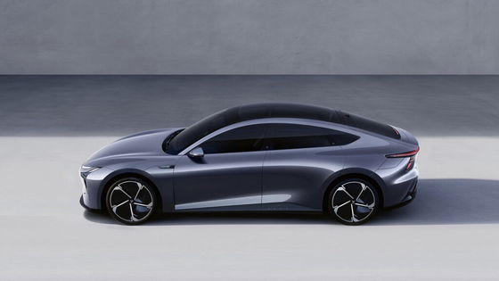 Pra-penjualan Geely&Baidu Joint Brand Jiyue07 kendaraan listrik murni dengan 200kw/271P.s tenaga motor 2WD drive train 4door/5seats