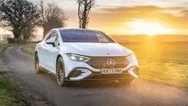 Mobil listrik yang paling menarik harga Mercedes-Benz EQE 300 Sedan 525km rentang 180kw/245P.s daya w 210kmh kecepatan tertinggi