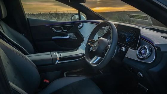 Mobil listrik yang paling menarik harga Mercedes-Benz EQE 300 Sedan 525km rentang 180kw/245P.s daya w 210kmh kecepatan tertinggi