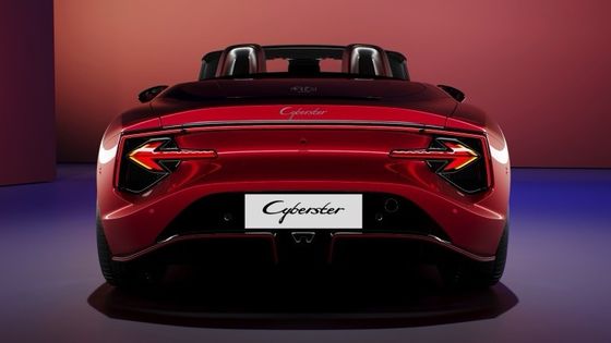 MG Cyberster Trophy Mobil sport listrik yang sehat 335bhp dan 350lb ft torsi, 336 mil jangkauan di bawah 77kwh baterai